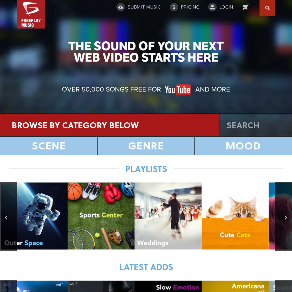 Freeplaymusic Audio