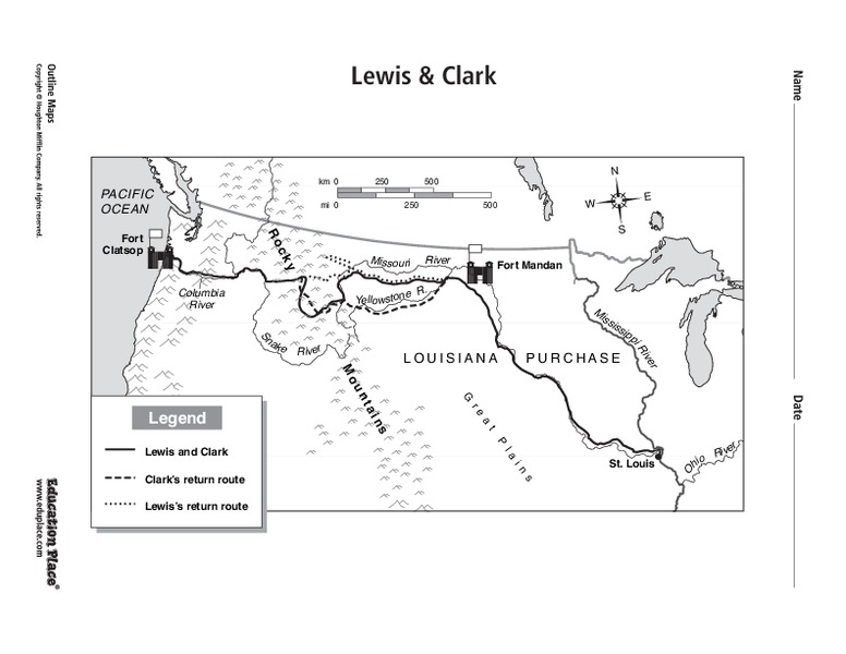 Lewis & Clark Map Organizer