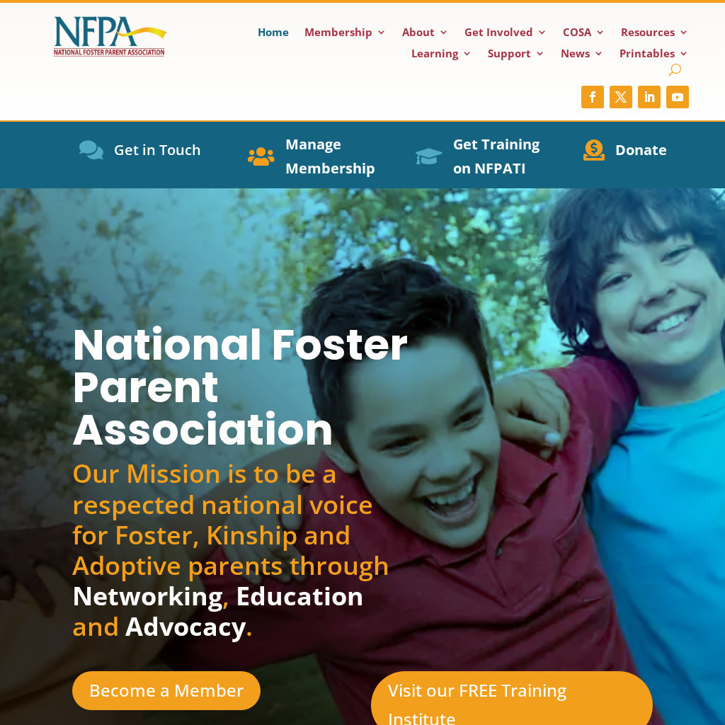 The National Foster Parent Association Website