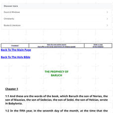 Catholicdoors: The Prophecy of Baruch Handout