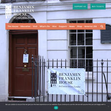 Benjamin Franklin House Website
