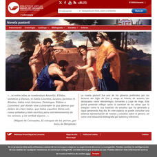 Biblioteca Virtual Miguel De Cervantes: Novela Pastoril Handout