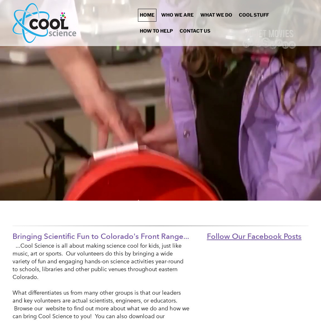 Cool Science Website