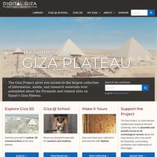 Harvard University: Digital Giza: Giza Project Website