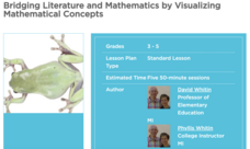 Bridging Literature and Mathematics by Visualizing Mathematical Concepts Lesson Plan