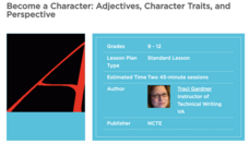 Become a Character: Adjectives, Character Traits, and Perspective Lesson Plan