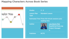 Mapping Characters Across Book Series Lesson Plan