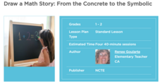Draw a Math Story: From the Concrete to the Symbolic Lesson Plan