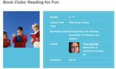 Book Clubs: Reading for Fun Lesson Plan