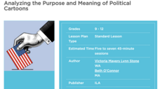 Analyzing the Purpose and Meaning of Political Cartoons Lesson Plan