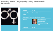 Avoiding Sexist Language by Using Gender-Fair Pronouns Lesson Plan