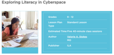 Exploring Literacy in Cyberspace Lesson Plan
