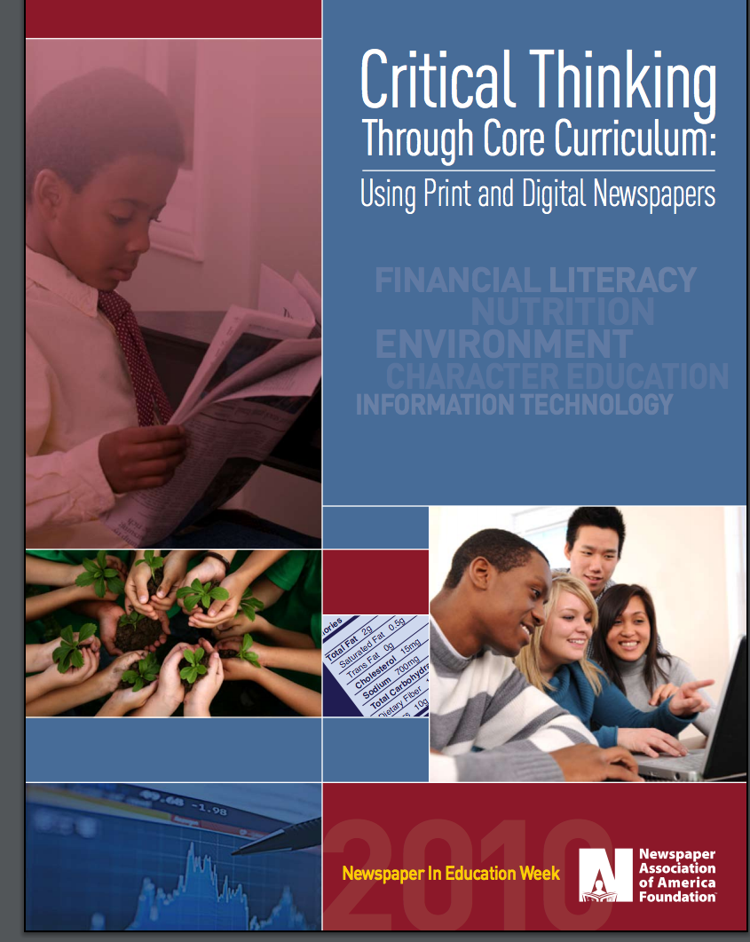 Critical Thinking through Core Curriculum: Using Print and Digital Newspapers Unit Plan