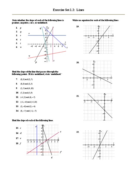 Lines Lesson Plan
