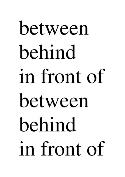 List of Action Verbs Worksheet