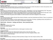 Literature Lesson Plan