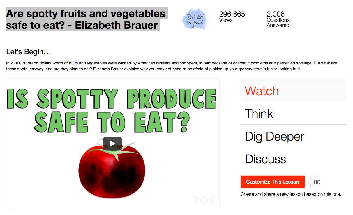 Are Spotty Fruits and Vegetables Safe to Eat? Instructional Video