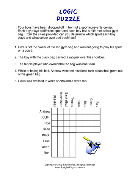 Logic Puzzle Organizer