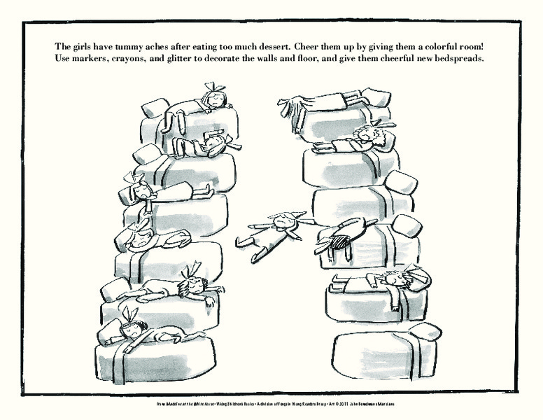 Madeline coloring sheet Activity
