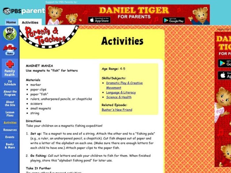 Magnet Mania Lesson Plan