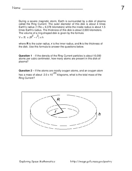 Magnetic Storms Worksheet