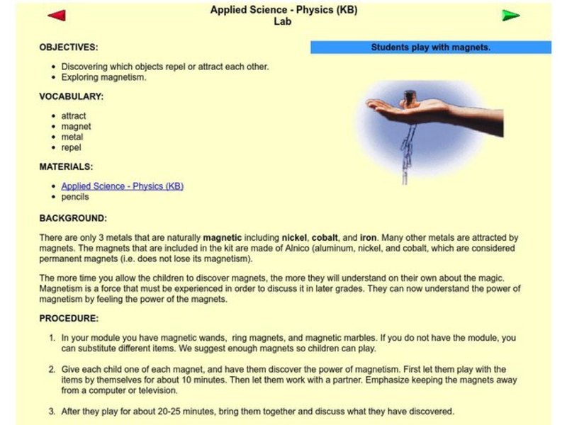 Magnetism Lesson Plan