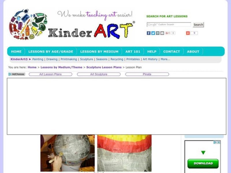 Make A Pinata Lesson Plan