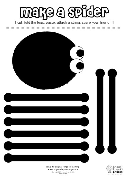 Make a Spider Lesson Plan