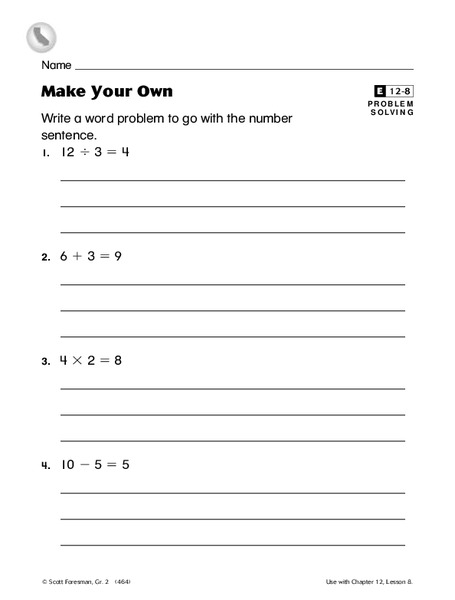 Make Your Own Worksheet