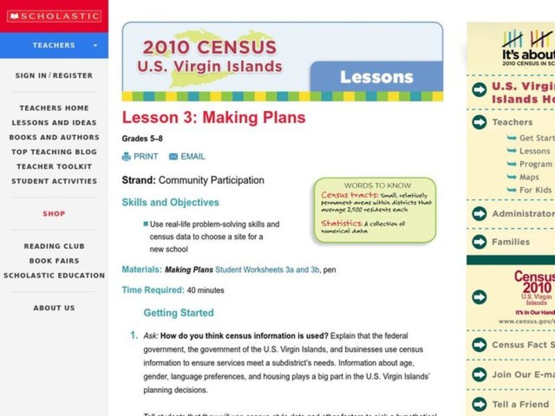 Making Plans Lesson Plan