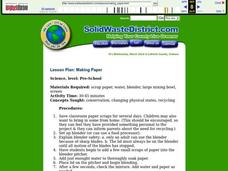 Making Paper Lesson Plan