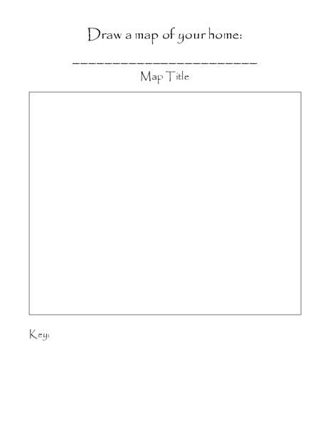 Map Making Worksheet