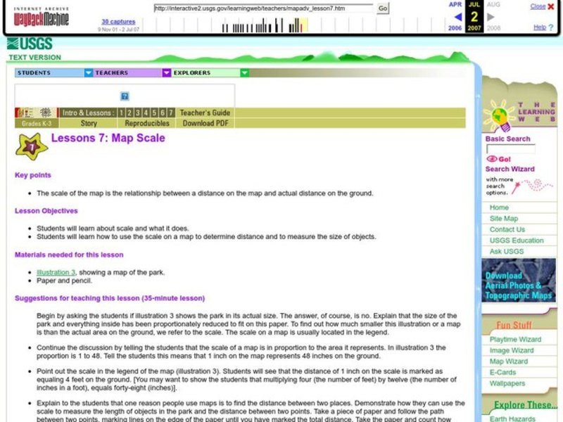 Map Scale Lesson Plan