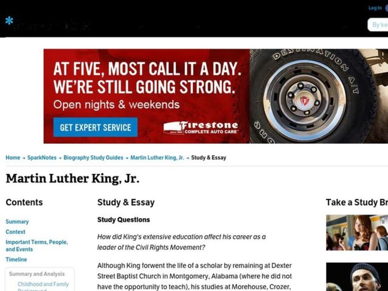 Martin Luther King, Jr. Interactive