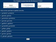 Mastering Spelling Interactive