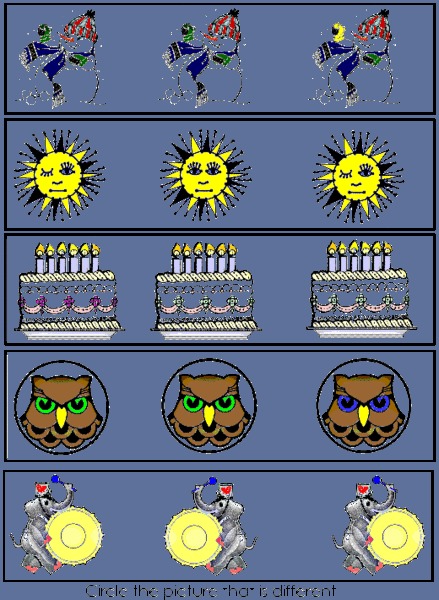 Matching Objects Worksheet