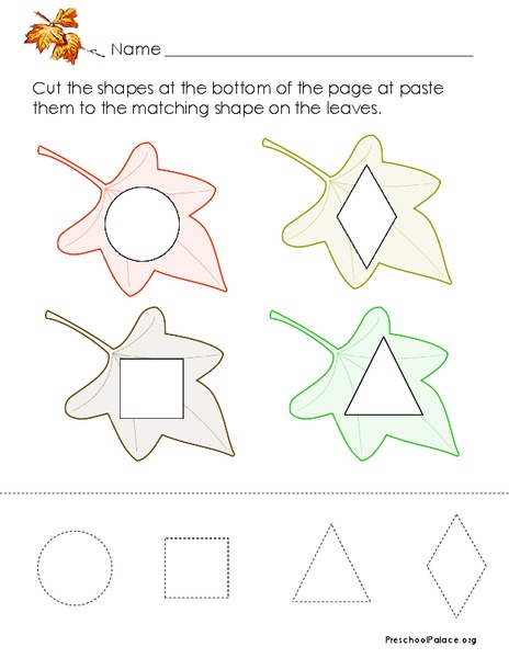 Matching Shapes Lesson Plan