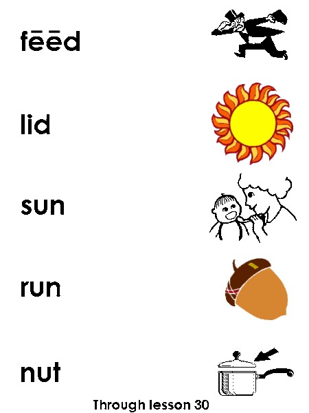 Matching Words to Pictures Worksheet