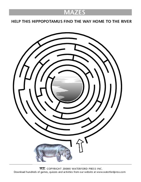 Mazes Lesson Plan