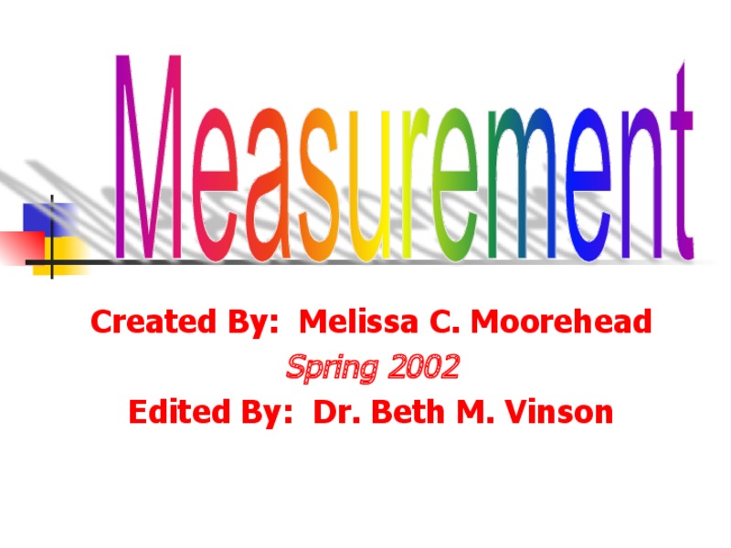 Measurement PPT