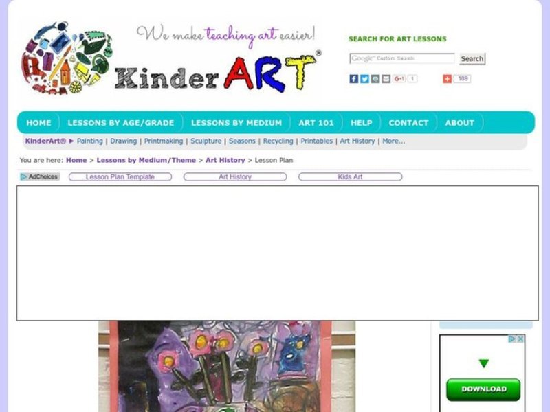 Meet Matisse! Lesson Plan