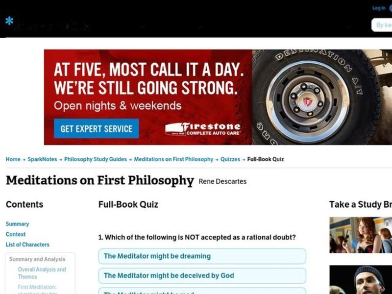 Meditations on First Philosophy Interactive