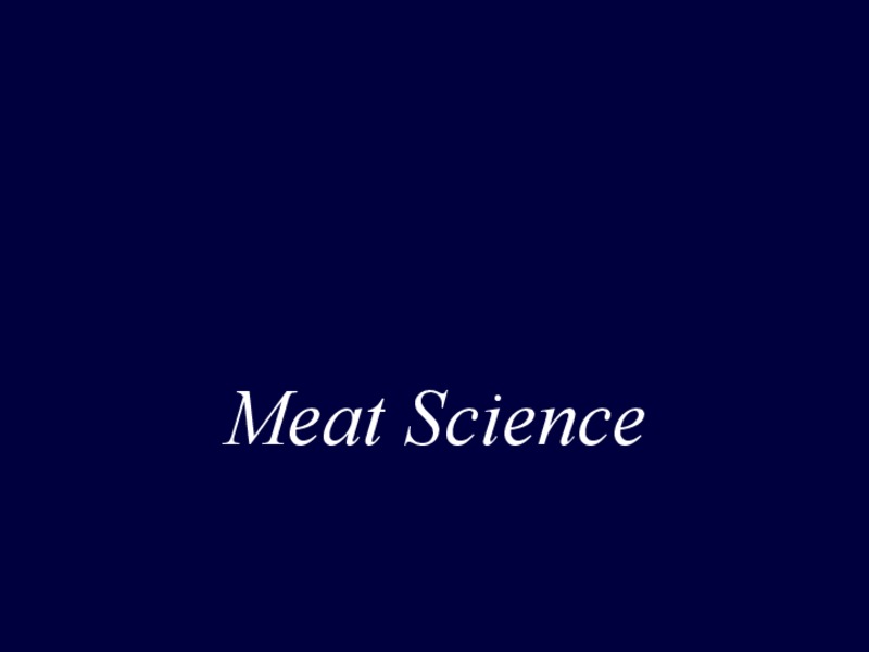 Meats PPT
