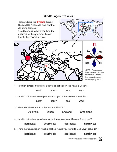 Middle Ages Traveler Lesson Plan