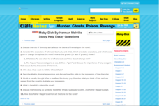 Moby-Dick by Herman Melville Interactive