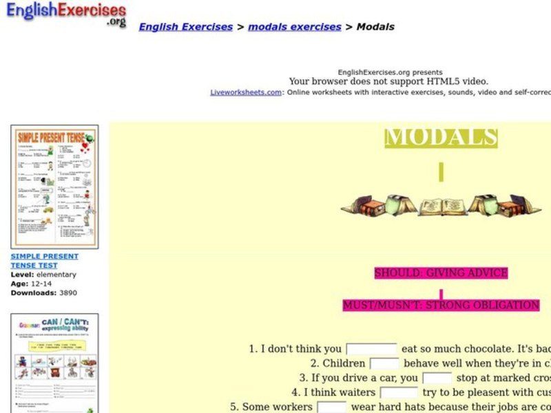 Modals Interactive