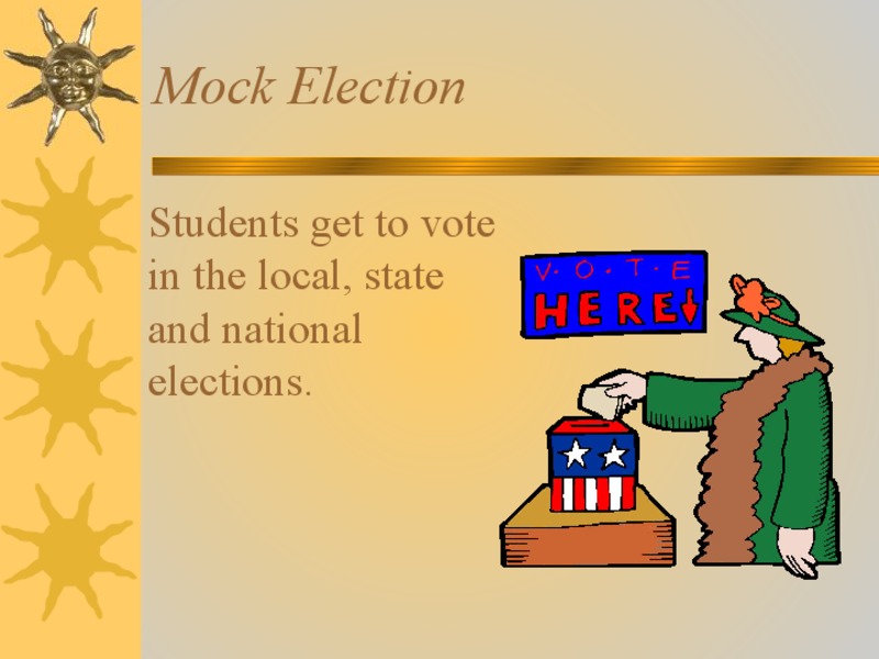 Mock Election PPT