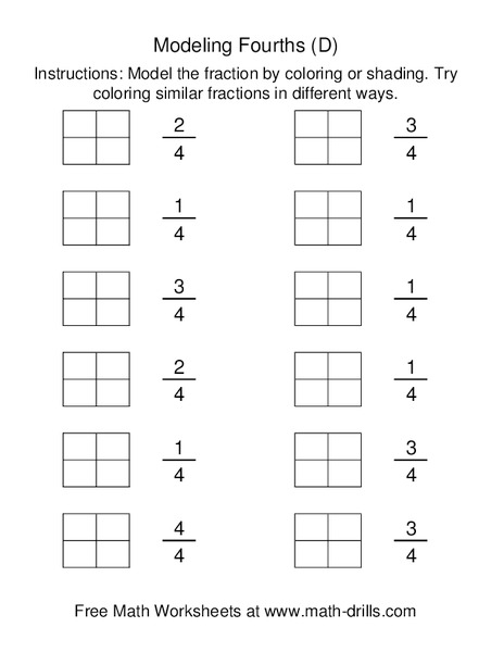 Modeling Fourths [D] Worksheet