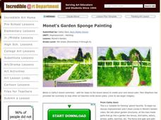 Monet's Garden Lesson Plan