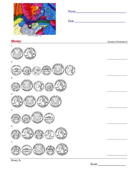 Money Worksheet
